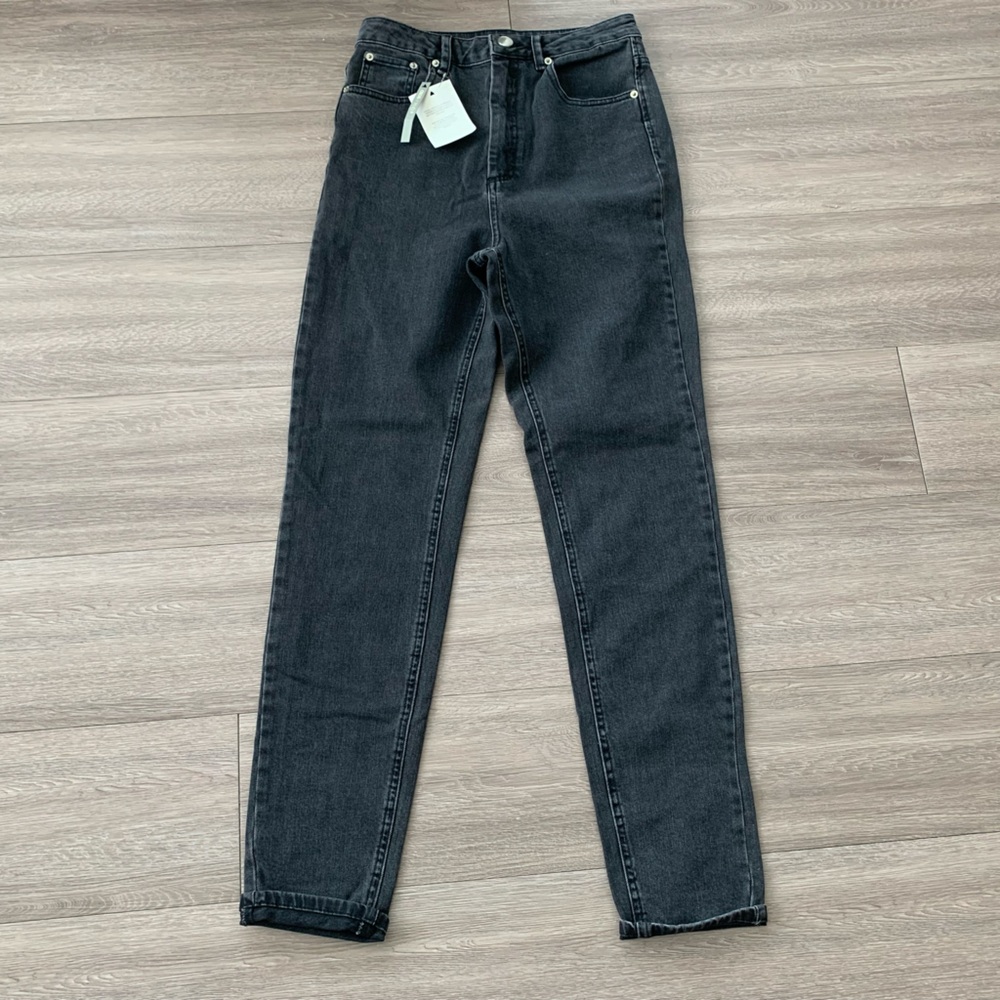 ASOS Black Distressed Denim Jean